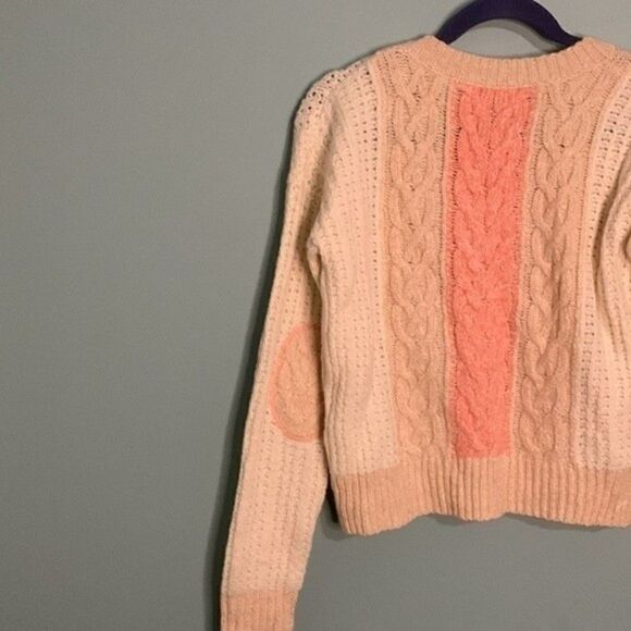 Anthropologie Sleeping on Snow Elbow Patch Sweater - Picture 7 of 9